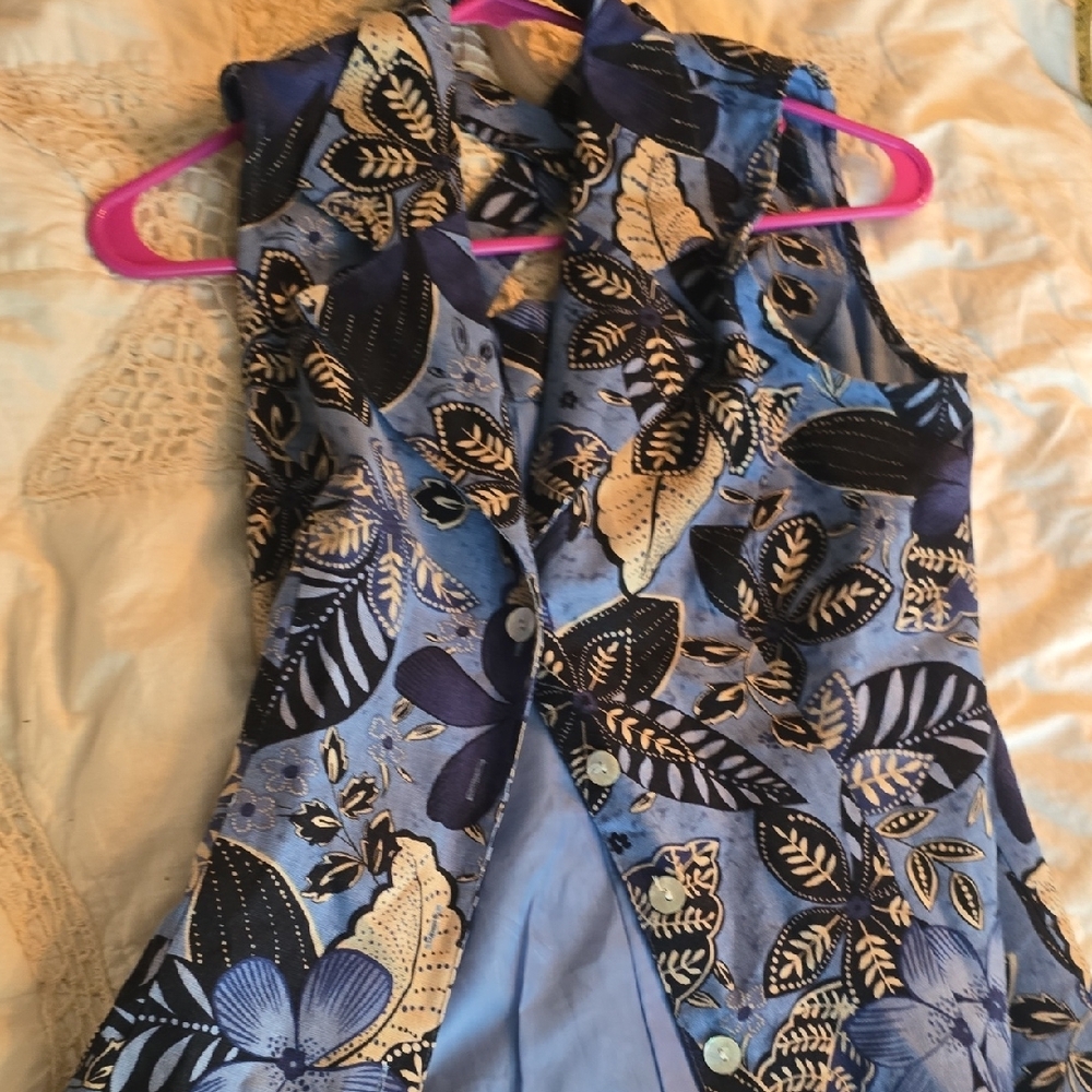 Linen Sundress Maxi - Picture 4 of 4